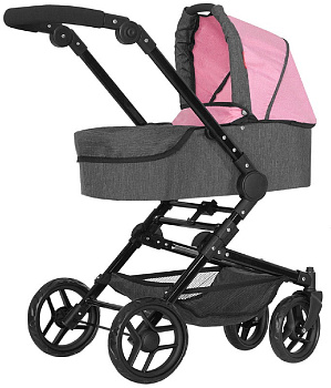 Коляски для кукол Carrello Magia 3 в 1 (PINK)