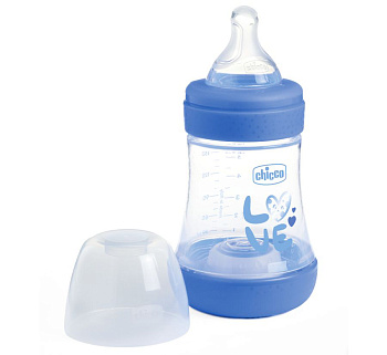 Бутылочка Chicco Perfect 5, медл.поток,с/с, 150 мл (Boy)