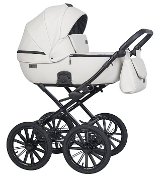 Коляска 2 в 1 RIKO BASIC MONTANA ECCO Prestige (11 White (белый))