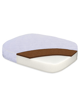 Матрас в кроватку Sweet Baby COCOS Comfort Palermo Lucia 84х59х10 (белый)