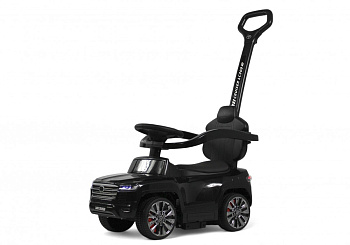 Детский толокар RiverToys Toyota Land Cruiser 300 Z002ZZ-C (черный)