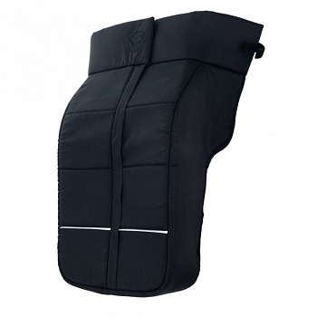 Накидка на ножки KIDZI для прогулочной коляски Breezy (Black)