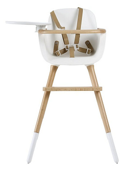 Стульчик для кормления Micuna OVO T-1771 Luxe One (Pearl White/Natural)