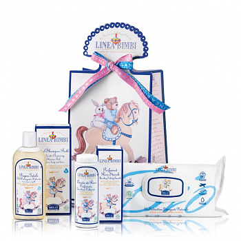 Набор Helan Linea Bimbi Trio детской косметики из трех средств (розовый)