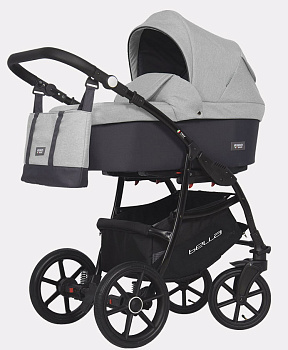 Детская коляска Riko Basic Bella 2 в 1 (01 серый-графит)