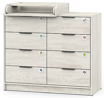 Комод Pituso Kids Optimum ЛДСП (Сосна касцина)