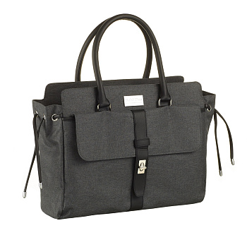 Сумка для мамы близнецов Bebe Due Lisbon (Marengo Grey)