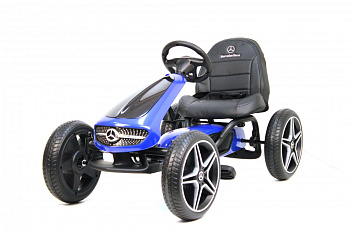 Детский веломобиль RiverToys Mercedes-Benz H333HH (синий)