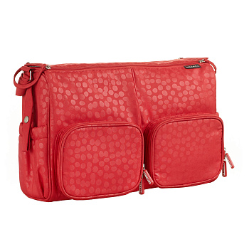 Сумка для мамы близнецов Bebe Due PB Plus (Cosmic Red)