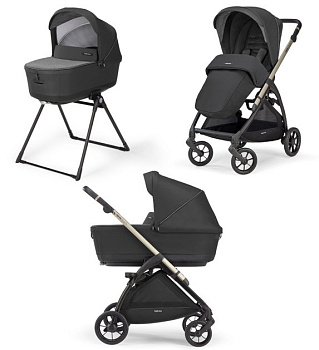 Коляска 2 в 1 Inglesina Electa с подставкой под люльку Stand Up (Upper Black )