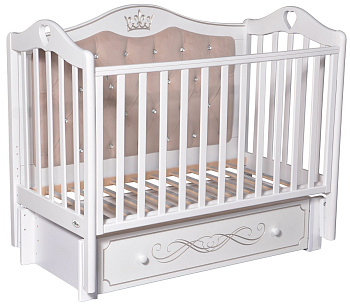 Детская кроватка Oliver Domenica Elegance Premium (белый)