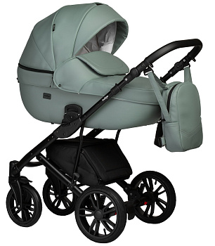 Детская коляска Indigo Mio Eco 2 в 1 (03 (шалфей кожа))