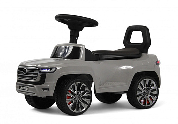 Детский толокар RiverToys Toyota Land Cruiser 300 Z002ZZ-D (серый)