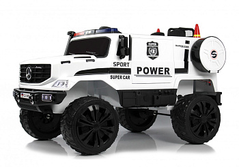 Детский электромобиль RiverToys C333MC (белый)
