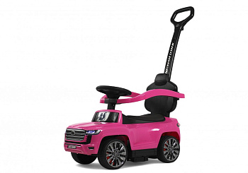 Детский толокар RiverToys Toyota Land Cruiser 300 Z002ZZ-A (розовый)