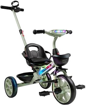 Велосипед трехколесный Amarobaby Scout (Зеленый)
