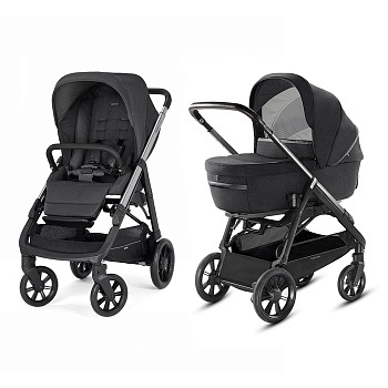 (не использовать)Коляска 2 в 1 Inglesina Aptica System Duo (Mystic Black/Black)