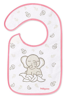 Нагрудник на липучке BabyOno Я изучаю 832