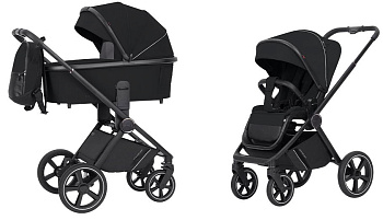 Коляска 2 в 1 Carrello Ultimo CRL-6518 (Sable Black)