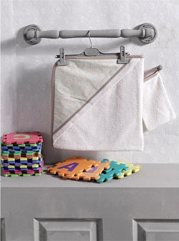 Полотенце (уголок+варежка) Kidboo Butterfly 75х75 см