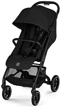Прогулочная коляска Cybex Beezy NEW (Magic Black c дождевиком и бампером)