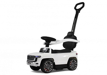 Детский толокар RiverToys Toyota Land Cruiser 300 Z002ZZ-C (белый)
