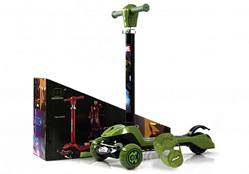 Детский самокат RiverToys HB-Q3 (зеленый)