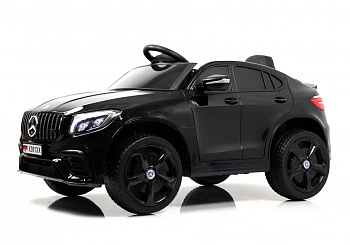 Детский электромобиль RiverToys X001XX (черный глянец)