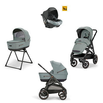 Коляска 3 в 1 Inglesina Aptica XT (Darwin I-Size) (Igloo Grey)