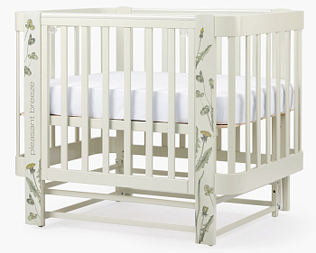 Детская кроватка-трансформер Happy baby Mommy Love в комплекте с расширением 160х70