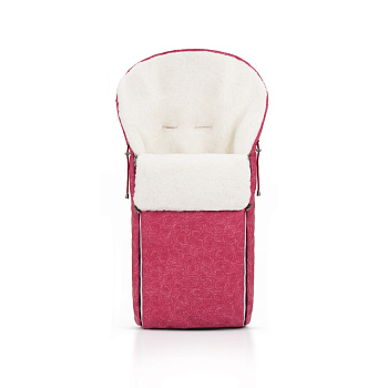 Конверт в коляску Beatrice Bambini Fiori (экокожа) (Pink)