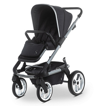 Прогулочная коляска Moon Solitaire (Black)