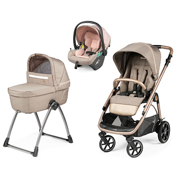 Коляска 3 в 1 Peg Perego Veloce Belvedere Lounge (Mon Amour)