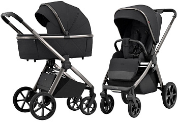 Коляска 2 в 1 Carrello Omega CRL-6530/1 (Absolute Black)
