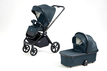 Коляска 3 в 1 Sweet Baby Elegante Chrome (Blue)
