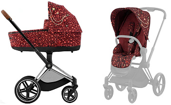 Коляска 2 в 1 Cybex Priam IV (шасси Chrome Brown) (Rockstar)