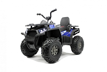 Детский электроквадроцикл RiverToys H999HH (синий Spider)