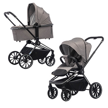 Коляска 2 в 1 Labala RAIZ (Grey Beige)