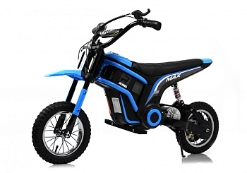 Детский электромотоцикл RiverToys A005AA MOTO (синий)