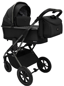 Коляска 2 в 1 Sweet Baby Rocco (Black (Air))