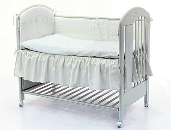 Простынь с воланом 120x60 Funnababy (Крем)