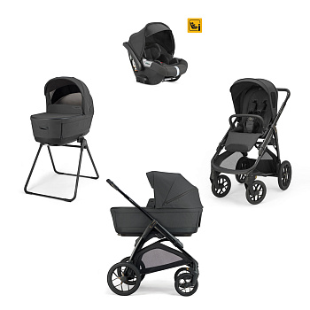 Коляска 3 в 1 Inglesina Aptica XT (Darwin I-Size) (Magnet Grey 2026)