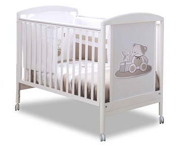 Детская кроватка Pali Lallo 125*65 (Белый)