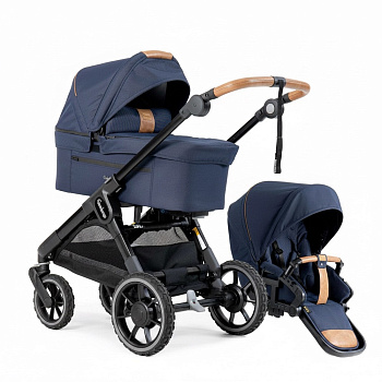 Коляска 2 в 1 Emmaljunga Sento Max Flat  (Navy)