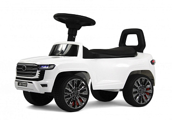 Детский толокар RiverToys Toyota Land Cruiser 300 Z002ZZ-D (белый)