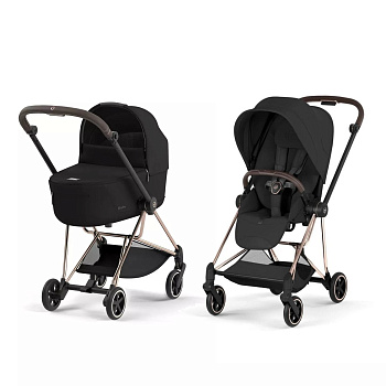 Коляска 2 в 1 Cybex Mios Style (Rosegold Sepia Black)