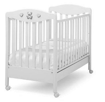Детская кроватка Erbesi Jolie (White (белый))