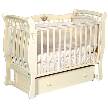 Детская кроватка Palermo Ariel Elegance с маятником