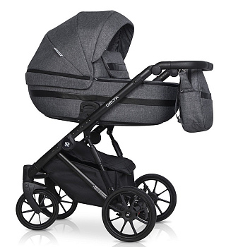 Коляска 2 в 1 RIKO BASIC DELTA (05 Carbon (темно-серый))
