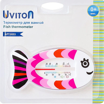 Термометр двухсторонний для воды Uviton Китенок арт. 0053